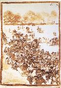 Francisco Goya Crowd in a Park china oil painting artist